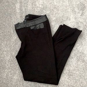 CYNTHIA ROWLEY BLACK SKINNY PANTS
